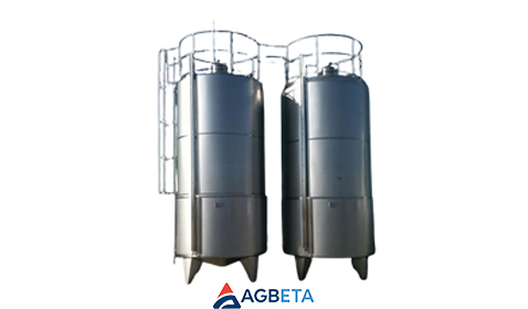 Dikey Tanklar - Abkant büküm ve kaynak işlemleri ile üretilmiş - AGBETA